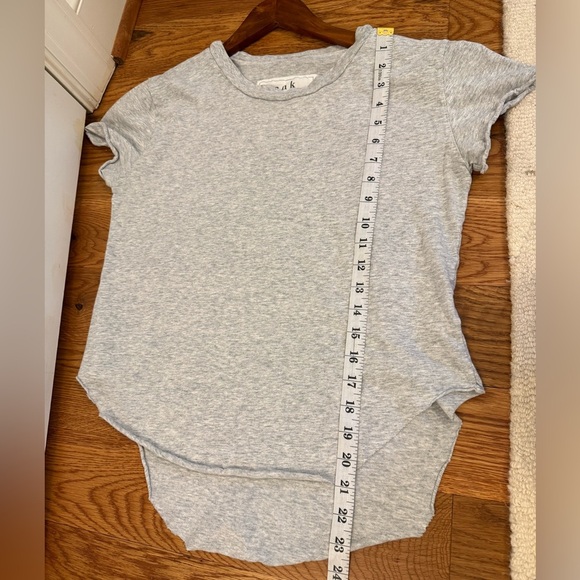 Frank & Eileen Theo Perfect Tee Shirt Grey Distressed Size Small - Picture 8 of 11